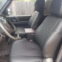 Чехлы Автопилот на Mitsubishi Pajero 2 3-х дверный (1991-2004) Чехлы Автопилот на Mitsubishi Pajero 2 3-х дверный (1991-2004)