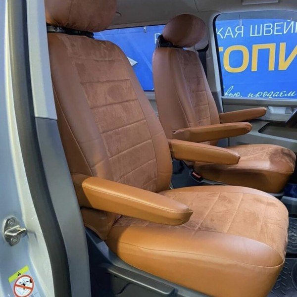 Чехлы Автопилот на Volkswagen Transporter T5 (8 мест) 2003-2015 г.в.