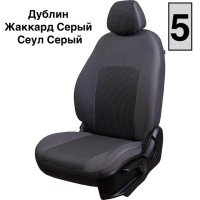 Чехлы Жаккард на Vortex Estina-1/Chery Fora-1, 03.2006-09.2012, РЗС60/40+подлок.+отд.бок 2П