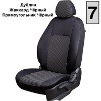 Чехлы Жаккард на Vortex Estina-1/Chery Fora-1, 03.2006-09.2012, РЗС60/40+подлок.+отд.бок 2П